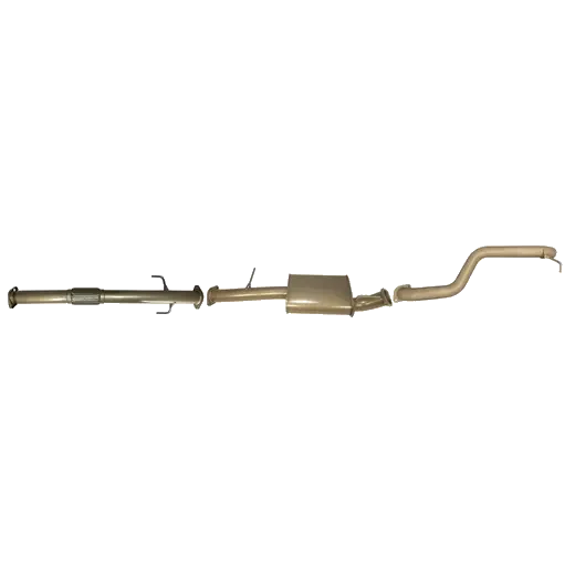 Mitsubishi Pajero Sport QE 2.4L Turbo Diesel (4N15) 2015 to 2019 - Single 3" (DPF Back) Exhaust System with Centre Muffler Only product image
