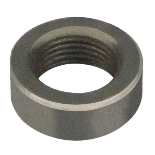 Oxygen Sensor Nuts - Thread M18 x 1.5, Outside diameter 27mm, Thickness 10mm, Taper depth 1mm x 45 degree (Female) product image