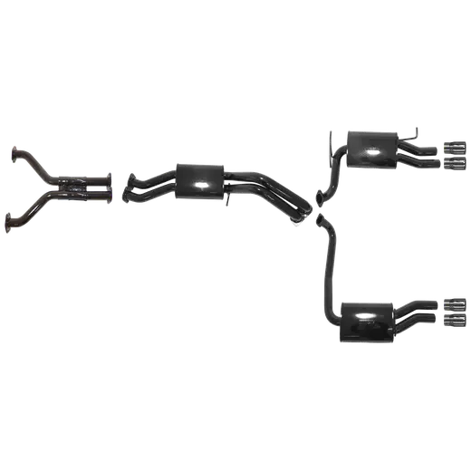 Ford Falcon GT FG 5.4L Boss Cat Back System with Duel Rear Muffler and Quad Tip Outlet product image