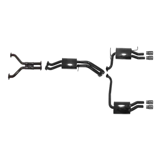 Ford Falcon GT BF 5.4L Boss Cat Back System Duel Outlet with Duel Rear Muffler and Quad Tip Outlet product image