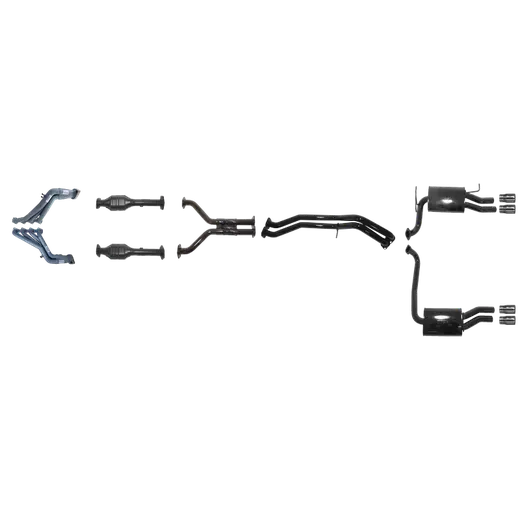 Ford Falcon GT BF 5.4L Boss Tuned Headers And Full System - No Centre Muffler - Duel Outlet product image