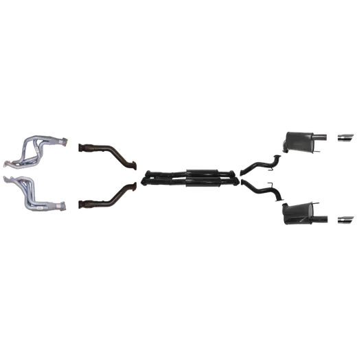 Ford Mustang Convertible 2015 to 2017 5.0L Headers, Cats And Twin 3"Inch System RH Drive Only product image