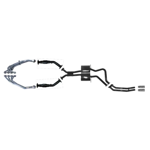 Holden VY Series 2 - VZ 5.7 8 Cylinder Ute Try-Y Headers 3" Inch System With Rear Pipe Only product image