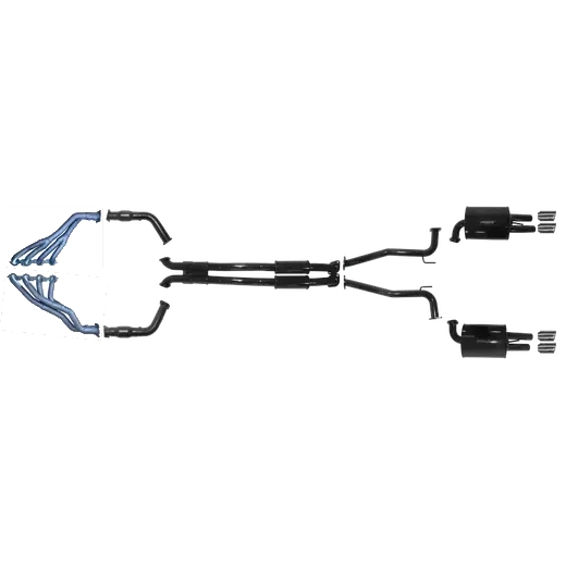 HSV VF 8 Cylinder 6.0L / 6.2L Gen IV, LS2, LS3, Tri-Y Headers 2 1/2 Inch System product image