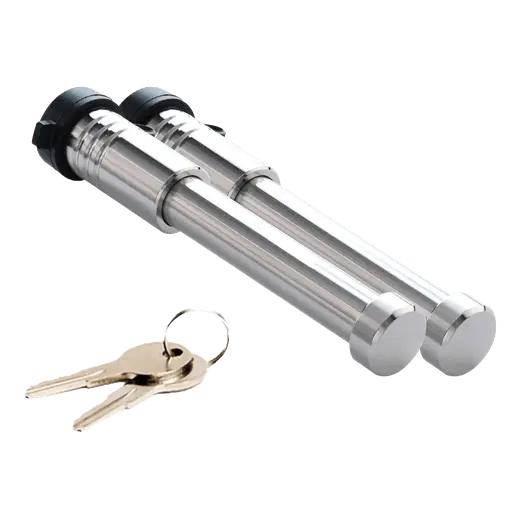 2 x Infinite Rule Hitch COMBO Locking Pin Rated to 7000kg Stainless Steel 2.5" and 3" pins product image