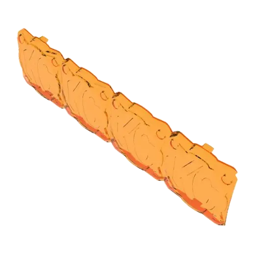 FLEX ERA® LED Light Bar - 10" Light Shield - Amber product image