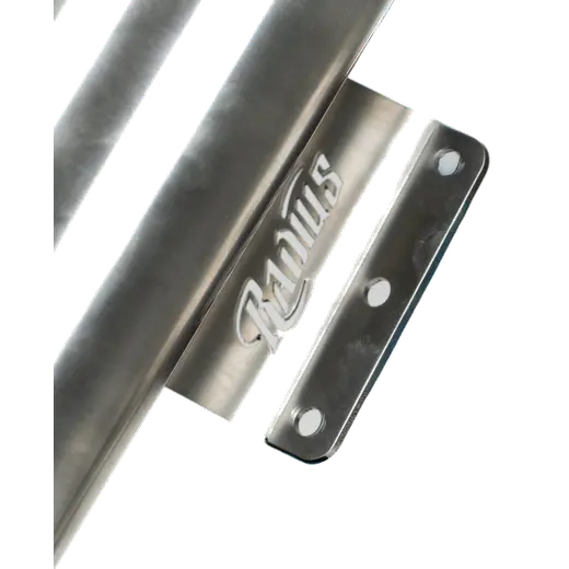 Passenger Side Stainless Snorkel to suit Nissan GQ Patrol 4" Bonnet Entry product image