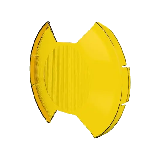 SlimLite® 8" LED - Light Shield - SAE Driving - Selective Yellow product image
