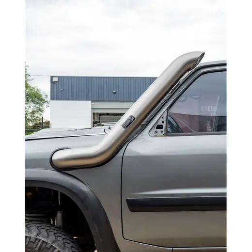Low Cut Stainless Snorkel to suit Nissan Gu Series 1-3 Patrol (5" Drivers Side Mid Entry) product image