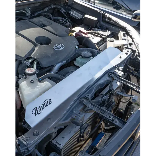 Stainless Steel Fan Shroud Cover Panel to suit N80 Toyota Hilux product image