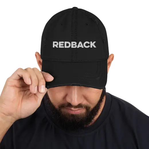 Redback Distressed Dad Hat product image