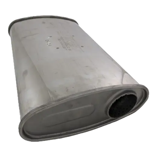 2.5" 10 x 4 O/C 16 Lukey Muffler 430  Stainless Steel product image