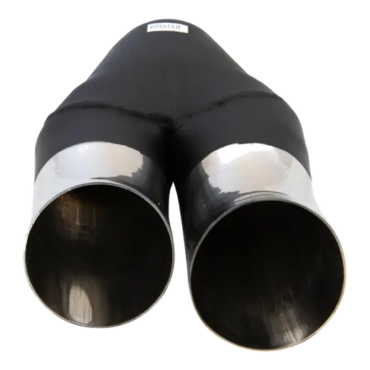 Y-PIECE DPR 2 1/4" IN 2 X 3' OUT 9" LONG REDBACK304 SS product image