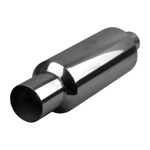 Straight Cut Tip - 6" Round, In 2-1/4", L 14", Total L 22", Tip Out 4", Tip L 4", Stainless, Bracket SSRB06 product image