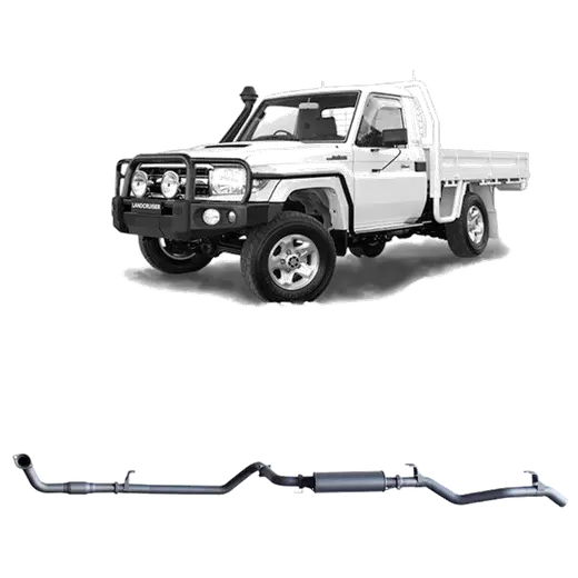 Redback Extreme Duty Exhaust for Toyota Landcruiser 79 Series 4.2L TD (01/2001 - 01/2007) product image