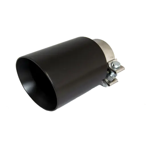 Stainless Steel 4.5" Exhaust tip with Matte Black Finish product image
