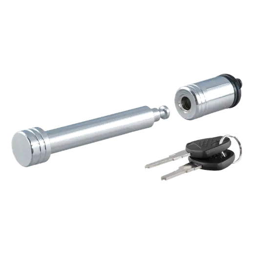 CURT 15.8mm Hitch Lock (Barbell, Chrome) product image