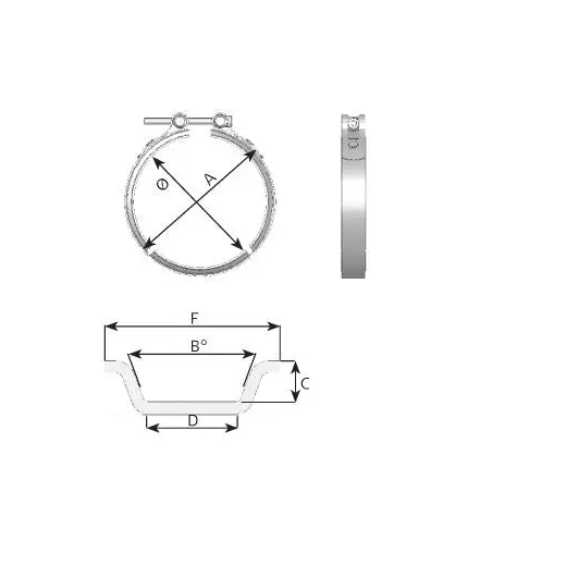 Heavy Duty V-Clamp product image
