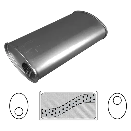 8 X 4 Oval 14 Long 2 1 2 Offset Offset Megaflow product image