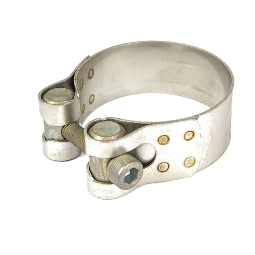 PipeFit Clamp - 35mm wide - 76mm to 82mm - 409 Stainless product image