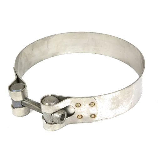PipeFit Clamp - 35mm wide - 152mm to 158mm - 409 Stainless product image