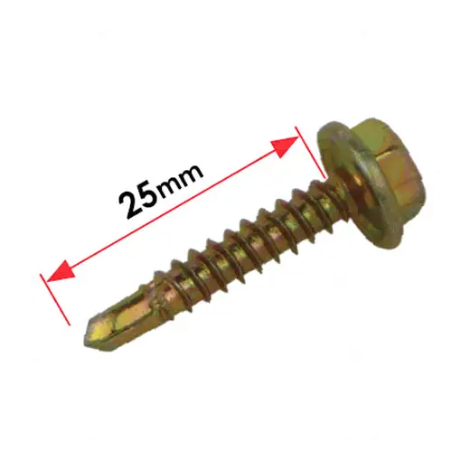 Self Drilling Metal Hex 10-16 x 25mm product image