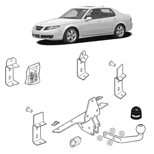 Brink Towbar European for Saab 9-5 (03/1999 - 12/2009) product image