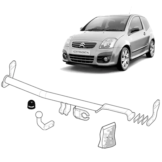 Brink Towbar European for Citroen C2 (09/2003 - 12/2008) product image