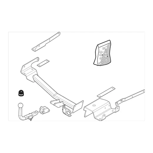 Brink Towbar European for Smart Forfour (10/2004 - 2007) product image