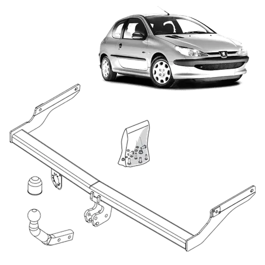 Brink Towbar European for Peugeot 206 (09/1998 - 12/2007) product image