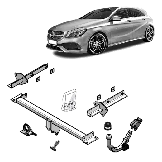Brink Towbar European for MERCEDES-BENZ A-CLASS (09/2004 - 05/2018), B product image