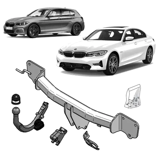Brink Towbar European for BMW 1 Series (E81, E87, E82) and BMW 3 Serie product image