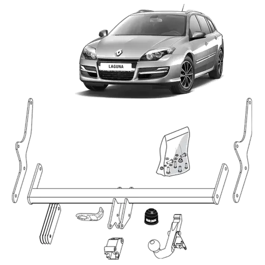 Brink Towbar European for Renault Laguna (10/2007 - 12/2015) product image