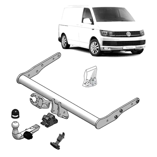Brink Towbar European for Volkswagen Multivan (04/2003 - on), Transpor product image