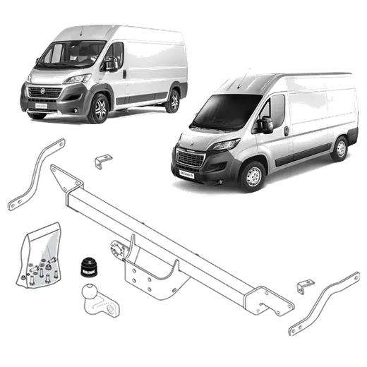 Brink Towbar European for Fiat Ducato (07/2006 - on), Peugeot Boxer (0 product image