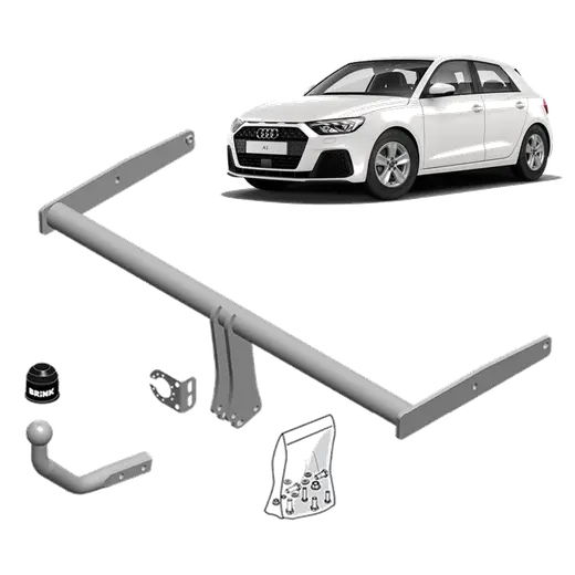 Brink Towbar European for Audi A1 (11/2011 - on), Audi A1 (05/2010 - 0 product image