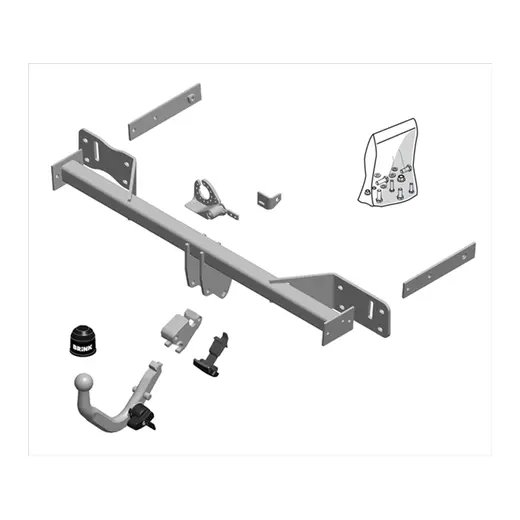Brink Towbar European for MERCEDES-BENZ B-CLASS (11/2011 - 12/2018), M product image
