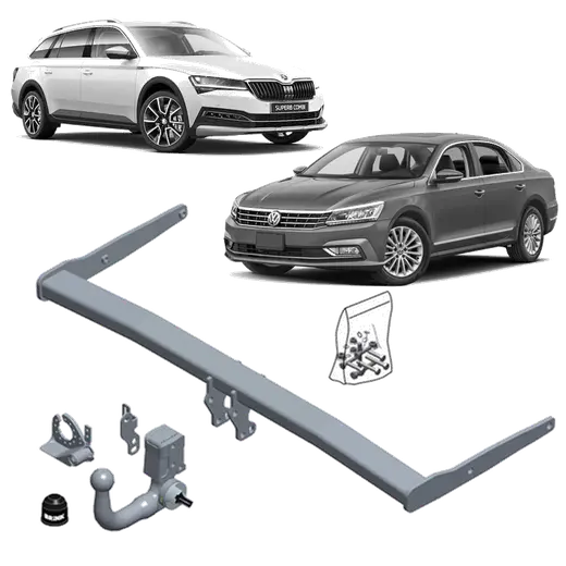 BrinkEuropean Towbar & Universal Wiring for Skoda Superb (03/2015 - on product image