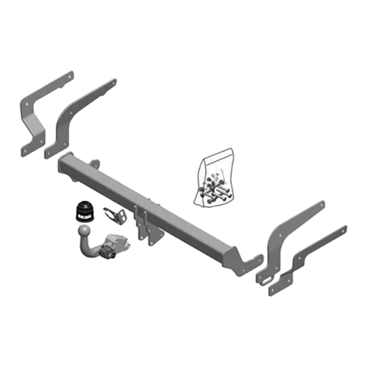Brink Detachable Towbar &amp; Direct Fit Wiring for Toyota Rav4 Gen 5 (12/ product image