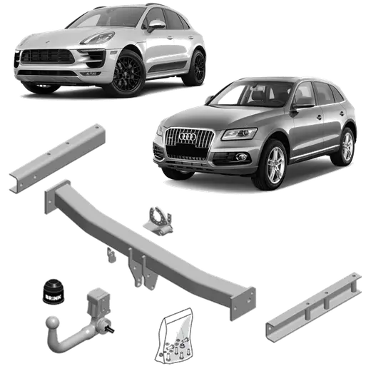 Brink Towbar to Suit Audi Q5 03 2009 on Porsche Macan 02 2014 on product image