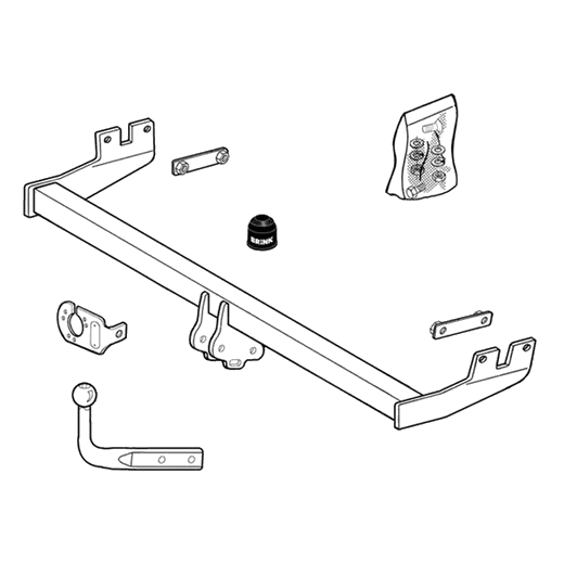 Brink Towbar to Suit Mercedes Benz A Class 07 1997 06 2012 product image