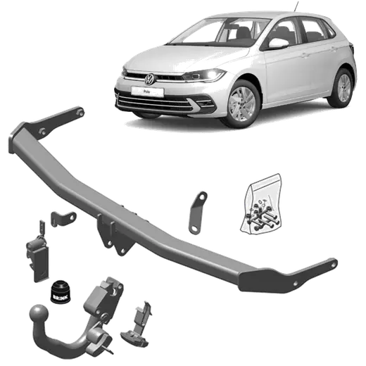 Brink Towbar to Suit Volkswagen Polo 09 2017 on Seat Ibiza 01 2017 on product image