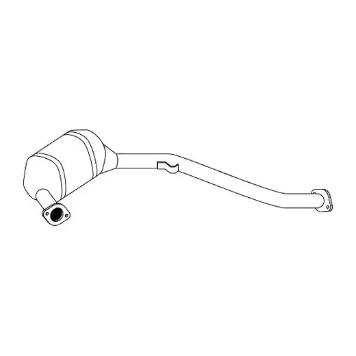 Redback Underfloor Catalytic Converter for Subaru Liberty (02/1994 - 0 product image