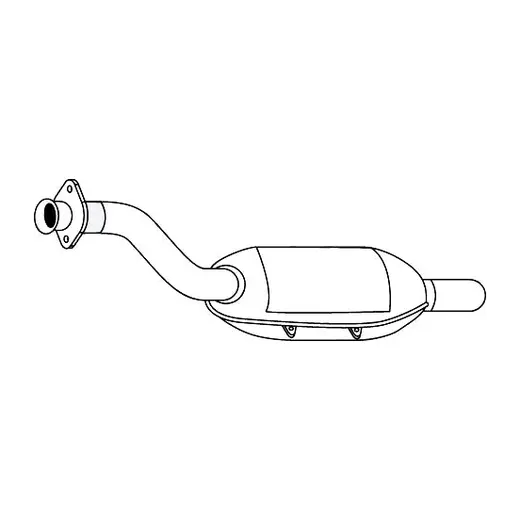 Redback Underfloor Catalytic Converter for Peugeot 206 (06/2003 - 12/2 product image