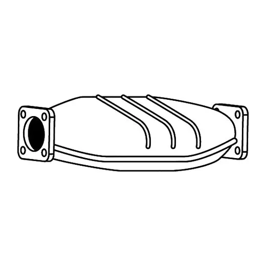 Redback Underfloor Catalytic Converter for Daewoo Espero (03/1995 - 07 product image