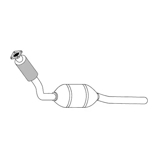 Redback Underfloor Catalytic Converter for Volkswagen Bora (12/1999 - product image