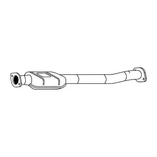 Unbranded Underfloor Catalytic Converter for Suzuki Swift (10/1984 - 1 product image