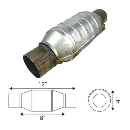 Euro IV, 2-1/2", CPSI 400 product image