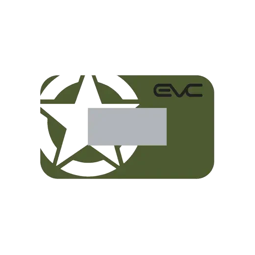 EVC Colour Face Jeep Star (STICKER) product image