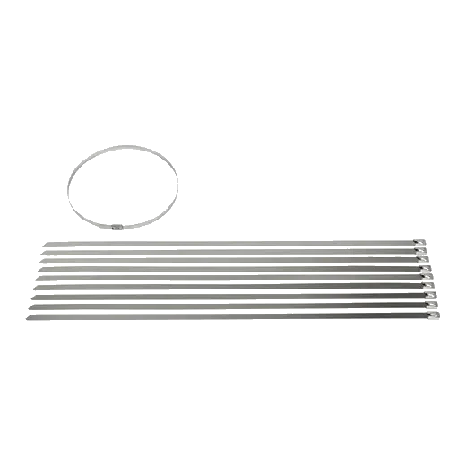 Stainless Steel Cable Ties - 10 Pack (450mm x 8mm) product image